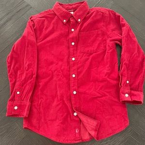 Gymboree Corduroy Boys shirt 7-8